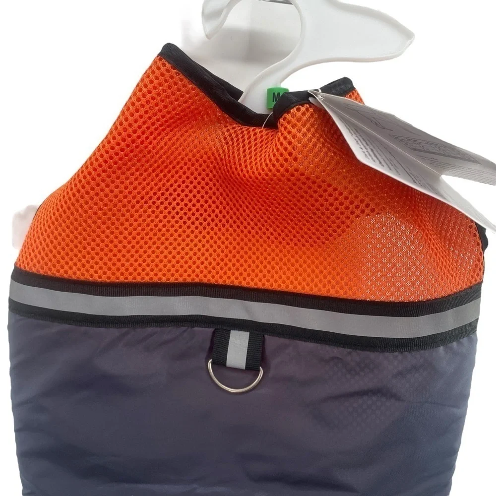 Zack & Zoey Reflective Mesh Harness Vest Medium New